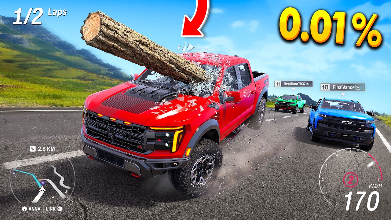 1 из 1 000 000 моментов в Forza Horizon 6!
