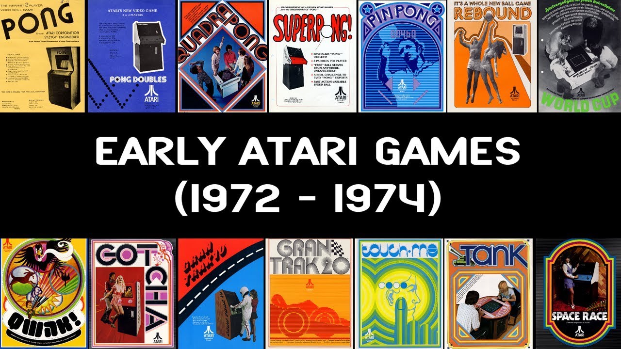 Early Atari Games (1972 - 1974)