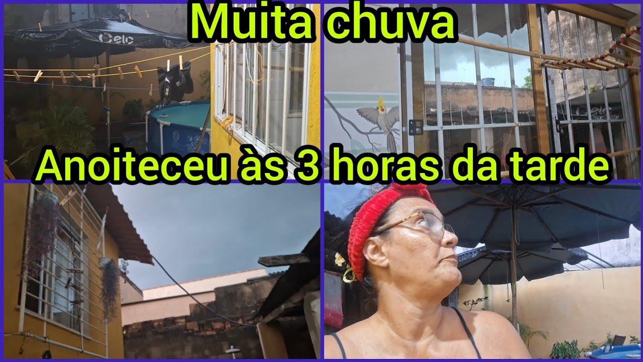 Faxina + Muita chuva