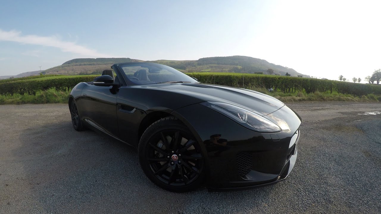 2018 Jaguar F-Type 3.0 V6 Supercharged Convertible - POV Test Drive | Yorkshire National Park