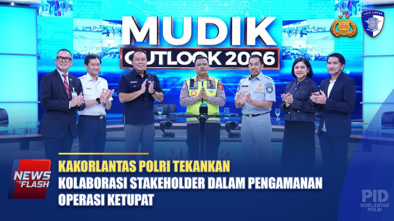KAKORLANTAS POLRI TEKANKAN KOLABORASI STAKEHOLDER DALAM PENGAMANAN OPERASI KETUPAT | NTMC POLRI