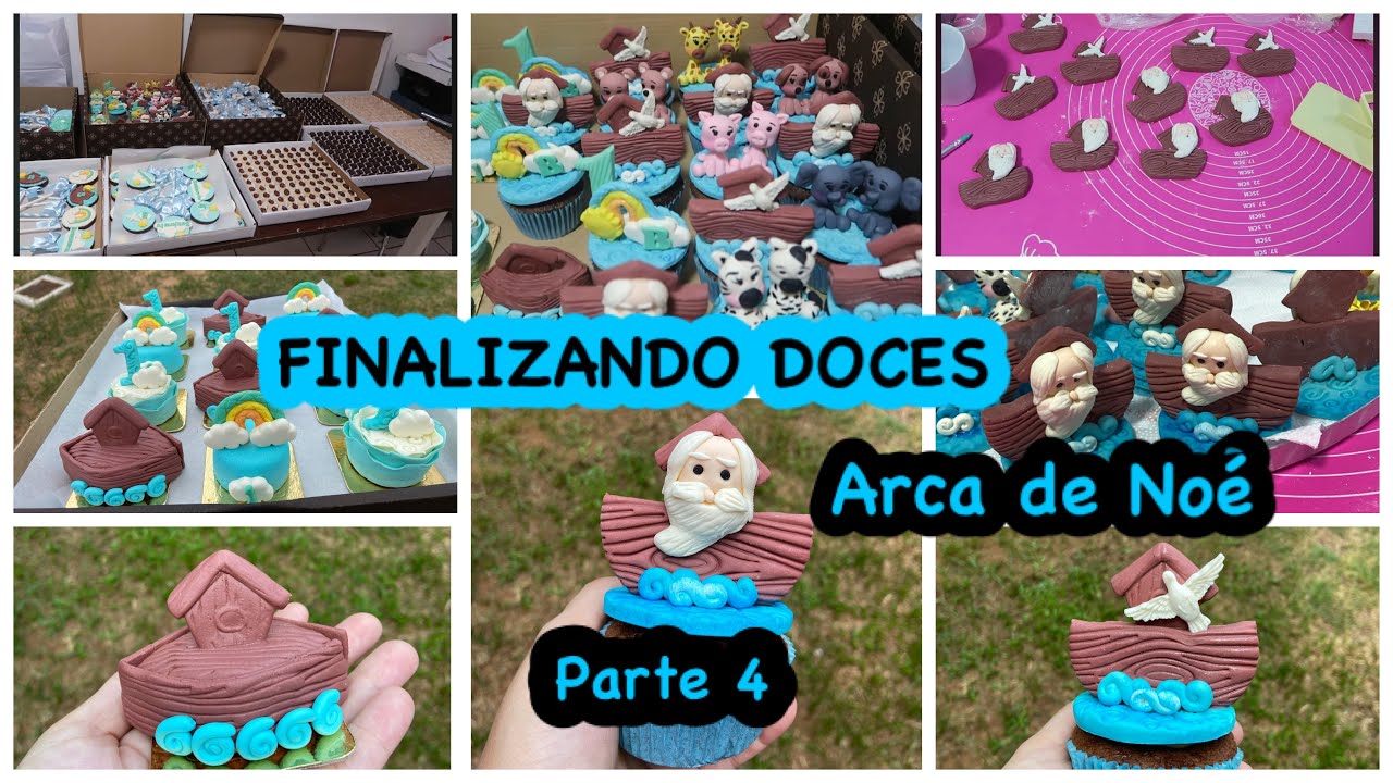 FINALIZANDO MUITOS DOCES COM PASTA DE LEITE EM PÓ - ROTINA ENCOMENDA - ARCA DE NOÉ