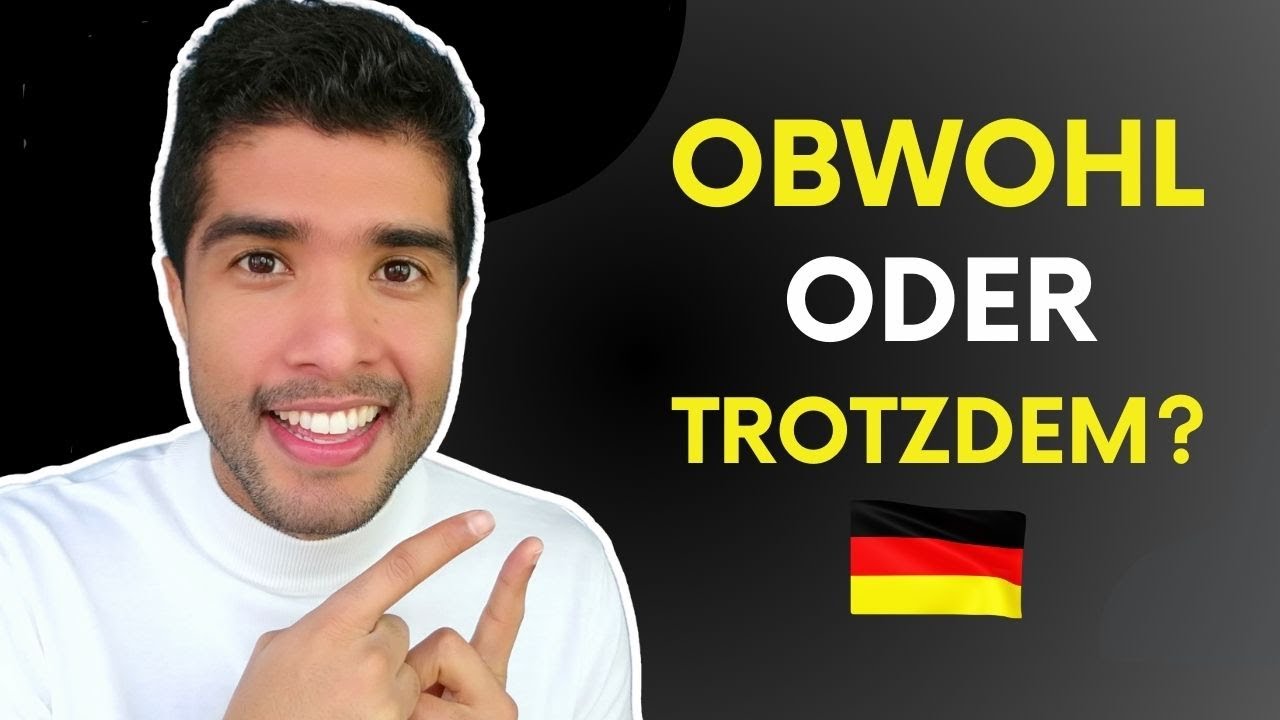 Jeito fácil pra nunca mais confundir obwohl e trotzdem em alemão