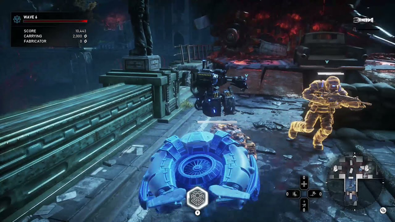 GEARS 5 - Solo Horde Frenzy gameplay 