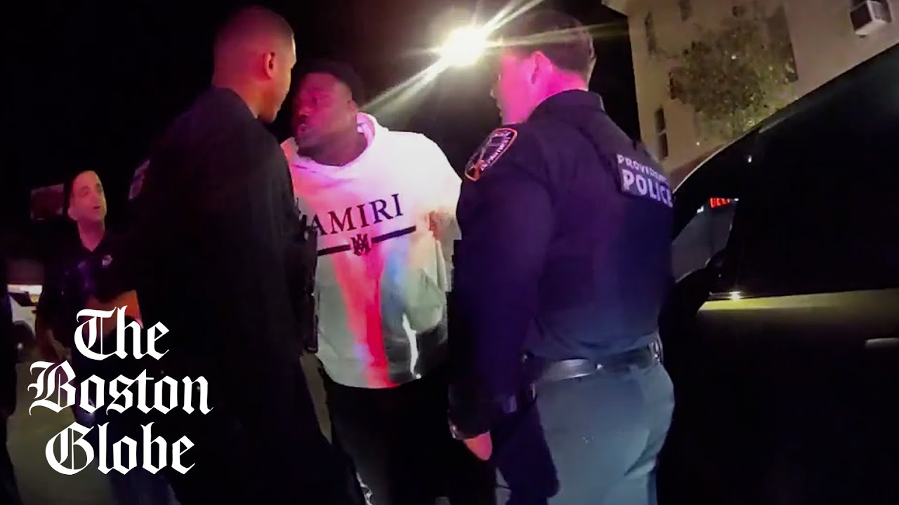 Patriots' Christian Barmore traffic stop captured on Providence police body cameras