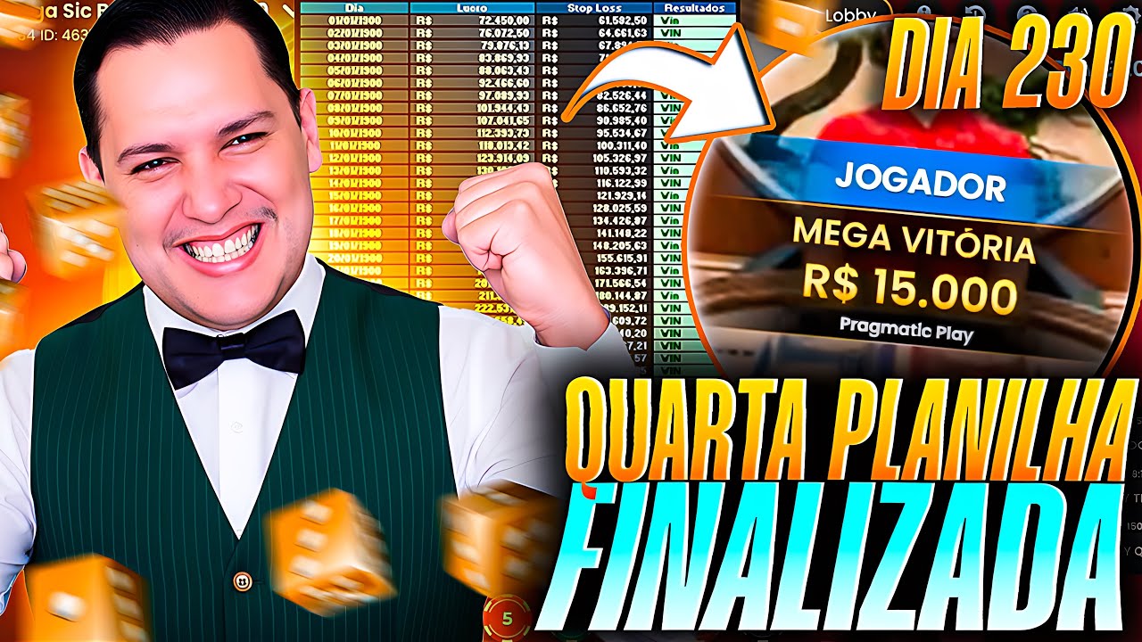 +1 PLANILHA FINALIZADA RUMO AO MILH&Atilde;O JOGANDO MEGA SIC BAC AO VIVO ! DIA 230