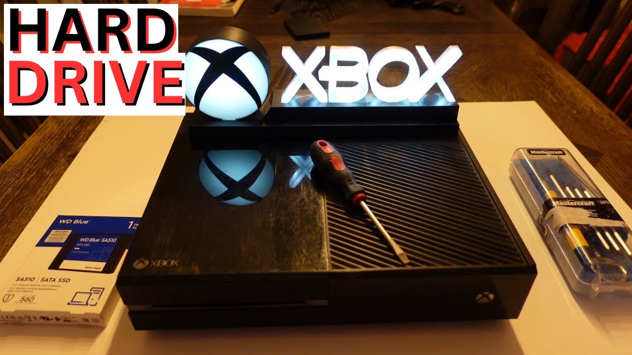 Обновление жесткого диска XBOX One
