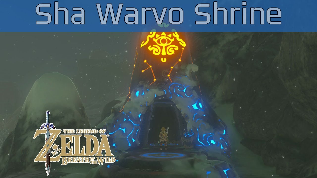 The Legend of Zelda: Breath of the Wild - Sha Warvo Shrine Walkthrough [HD 1080P]