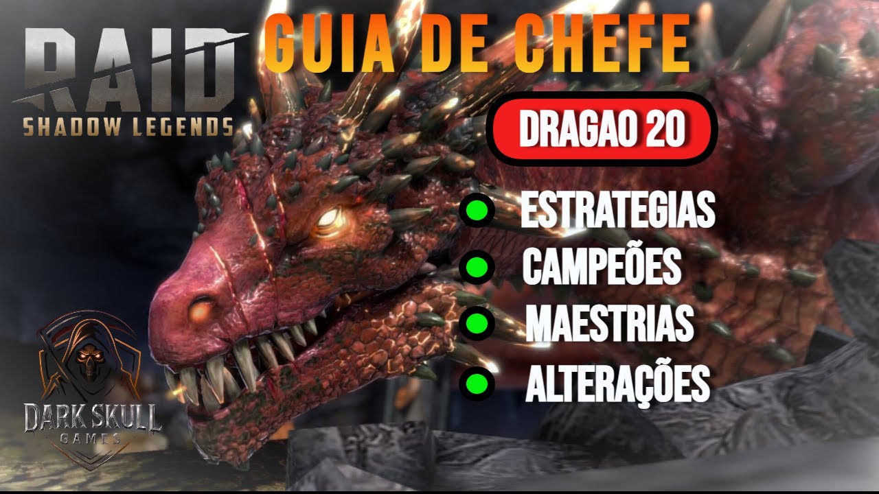Como derrotar o Dragao estagio 20