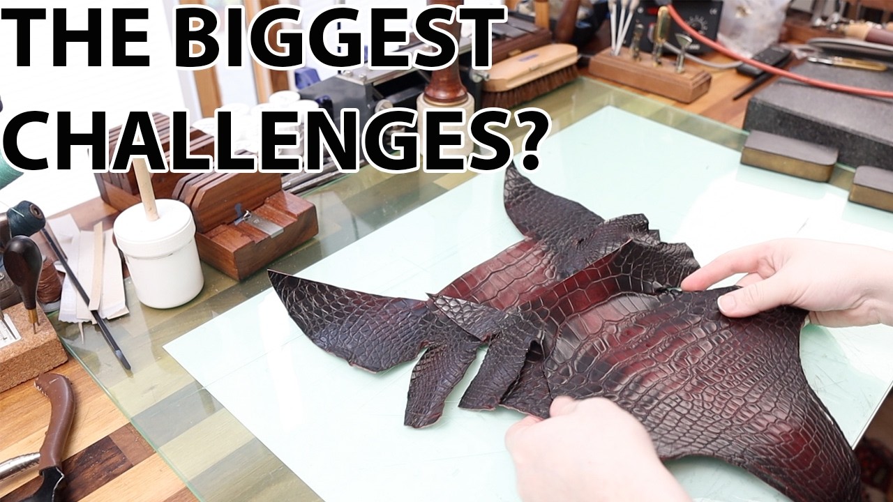 From Hide to Holder: The Trials of Crafting a Bespoke Alligator Wallet