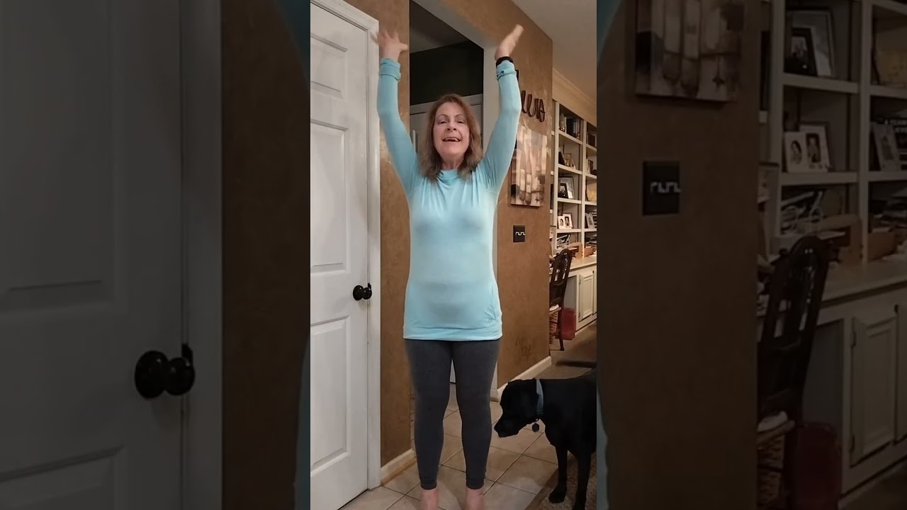 Get a Peaceful Feeling + Yoga Anywhere 5 Minute Flow 50 + Women 40 Plus