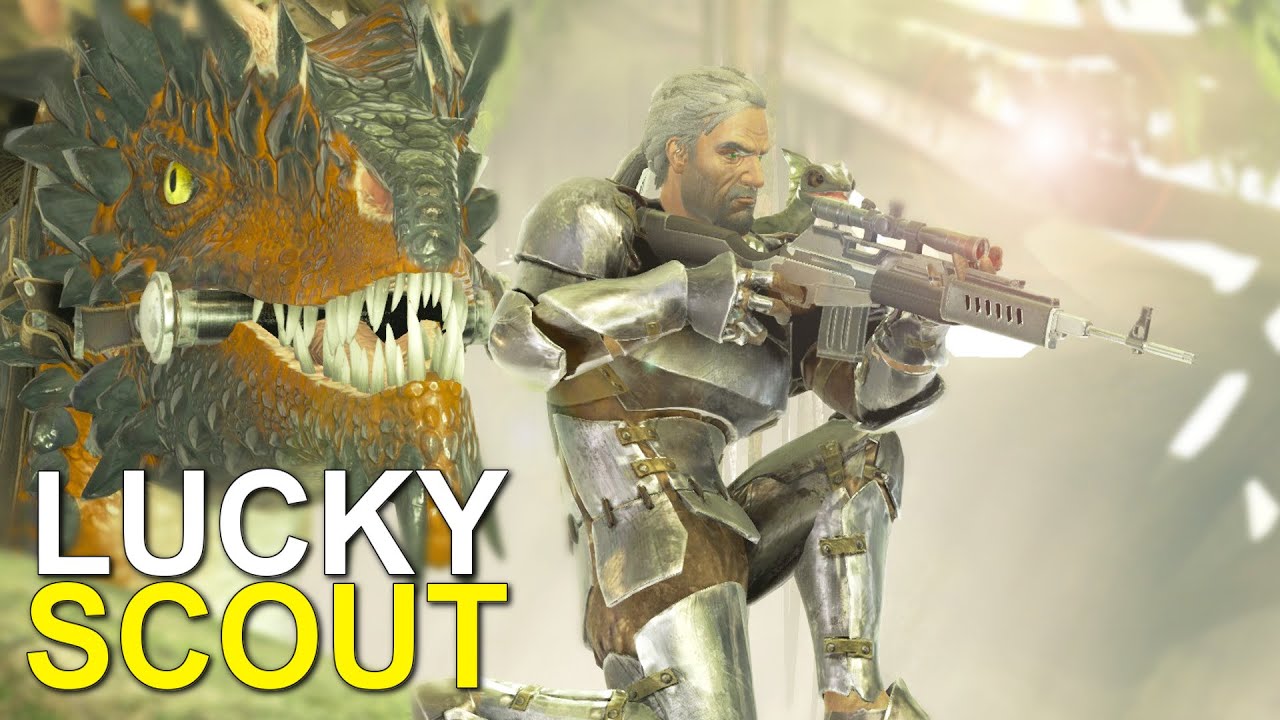 THE LUCKIEST SCOUT IN ARK - ARK:SURVIVAL EVOLVED (OFFICIAL SMALL TRIBES PIRATES) EP.7 Pt.1