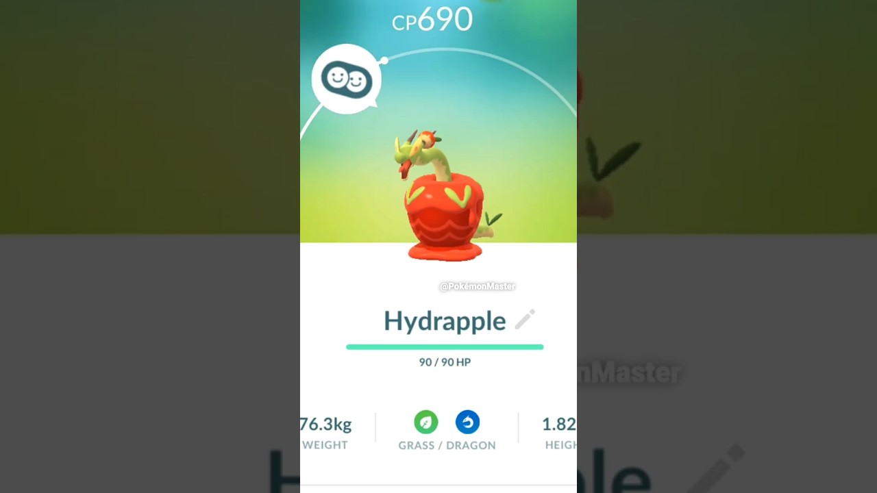 Got *NEW* Debut Dipplin & Hydrapple in Pokemon GO