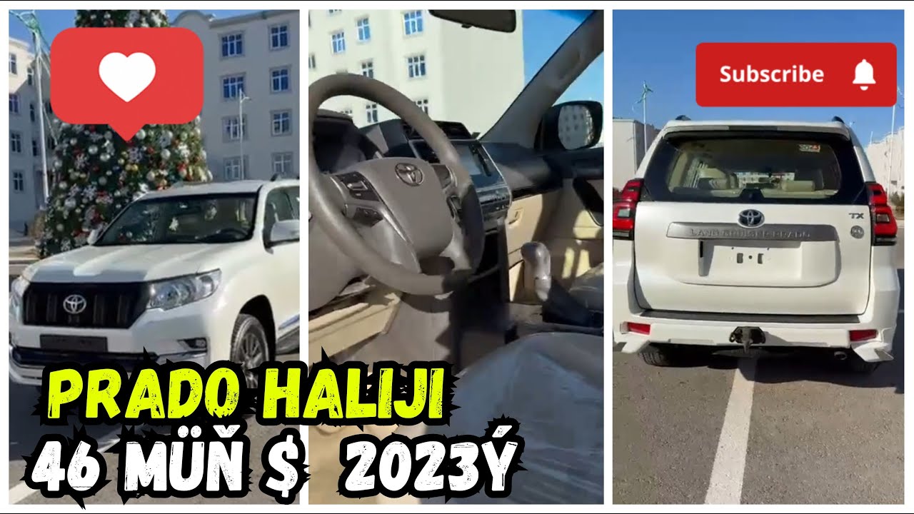 Toyota Prado Paket Reňk Ýok Ylalaşyk Bar