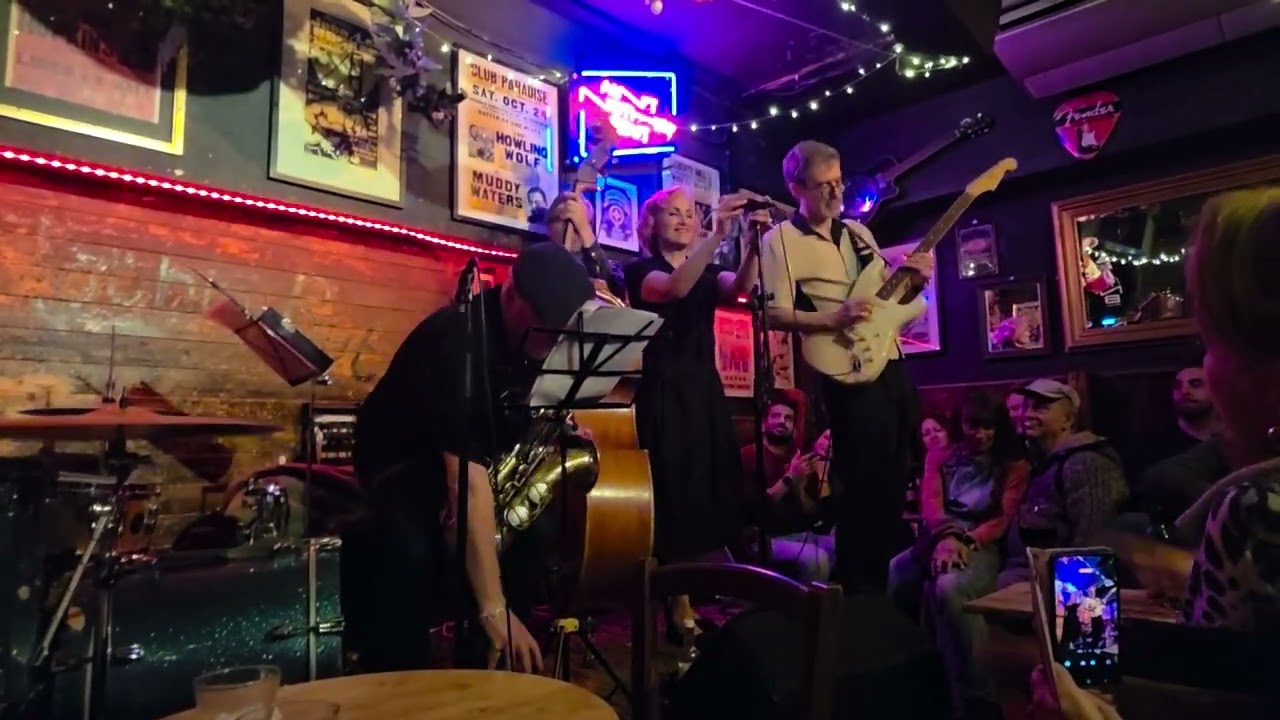 Aisha Khan & The Rahjas - Soho, London 2025 - 'Flip, Flop & Fly'
