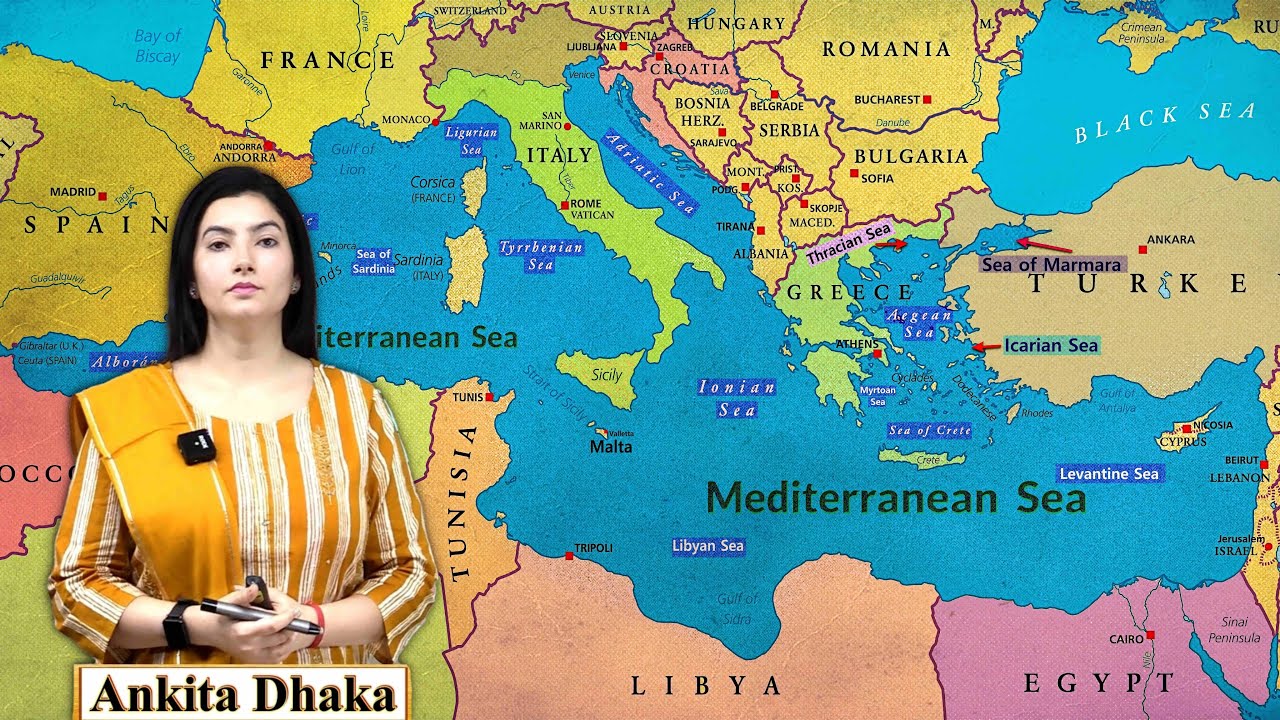 Mediterranean Sea - भूमध्य सागर / in detail / Ankita Dhaka