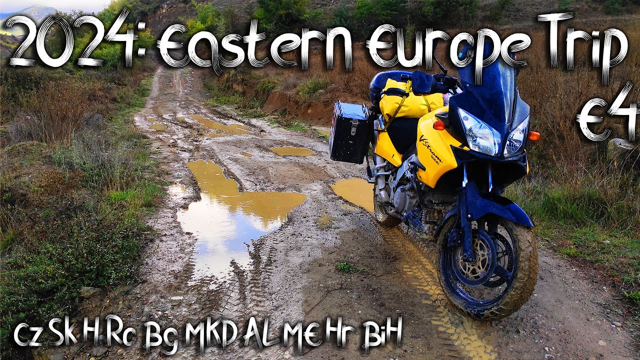 Eastern Europe & Balkan Trip | (🏍Offroad ⛺Wildcamping) | |#4