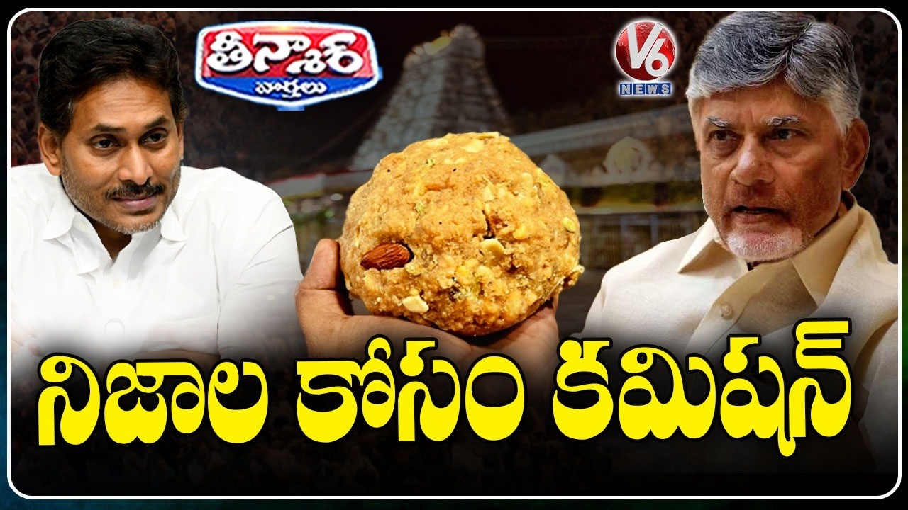 AP Govt Forms One-Man Committee To Probe Ghee Adulteration Allegations Against TTD | V6 Teenmaar