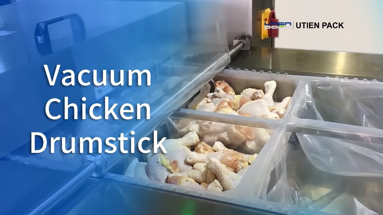 Utien Pack Thermoforming Packaging Machine for Chicken Drumsticks 🍗 | Vacuum with Efficiency