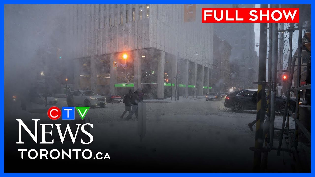 Winter storm watch issued as up to 30 cm expected Sunday | CTV News Toronto at Six for Jan.23, 2026