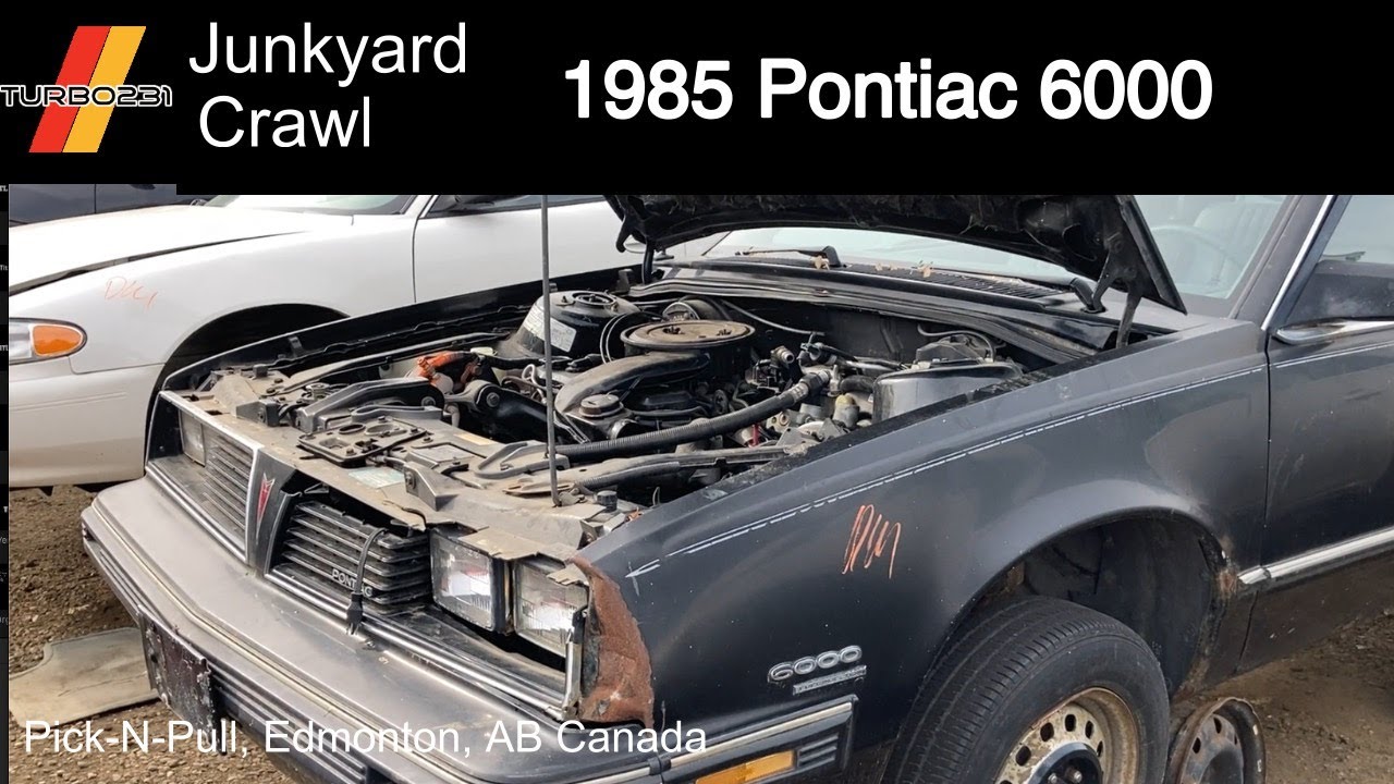 Экскурсия по авторазборкам Pontiac 6000 1985 года! Машина в очень хорошем состоянии, жаль её здес...
