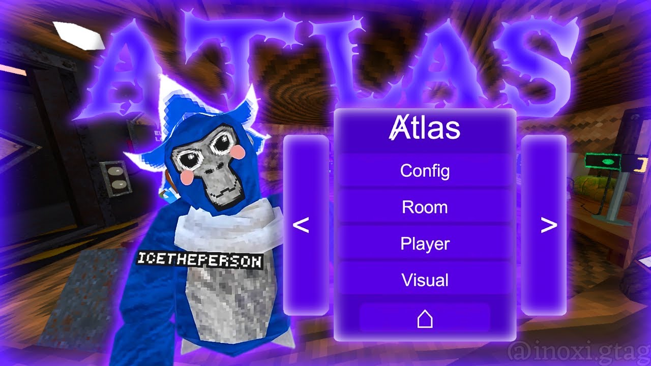 Это БЕСПЛАТНОЕ меню модов Gorilla Tag просто БЕЗУМИЕ | Atlas Showcase