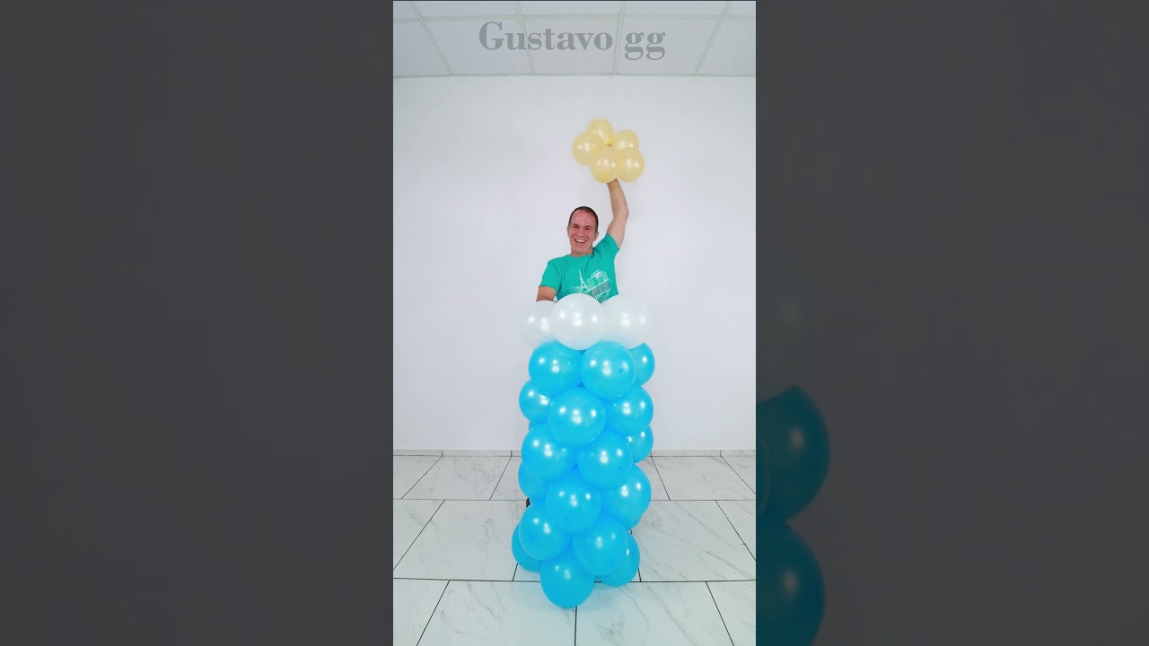 balloon decoration ideas 🤩 Baby shower #gustavogg #shorts