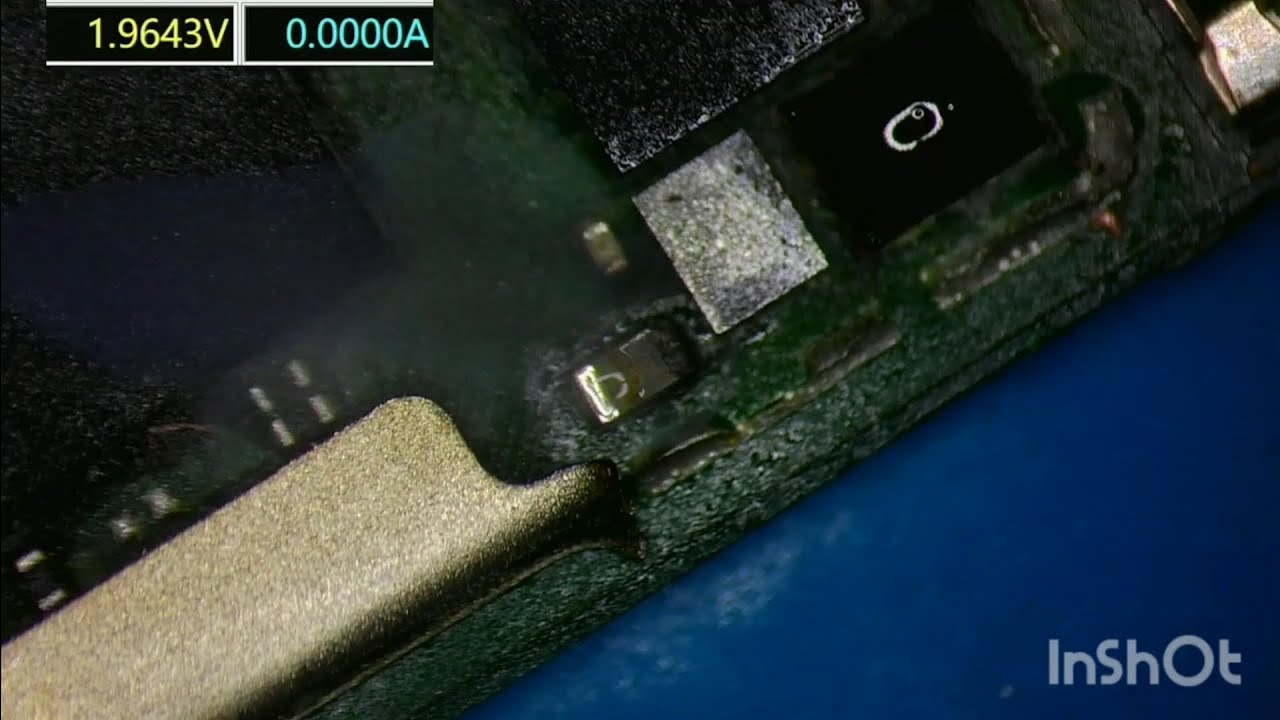Huawei y7 p no enciende consumo inicial  demasiado bajo en la fuente