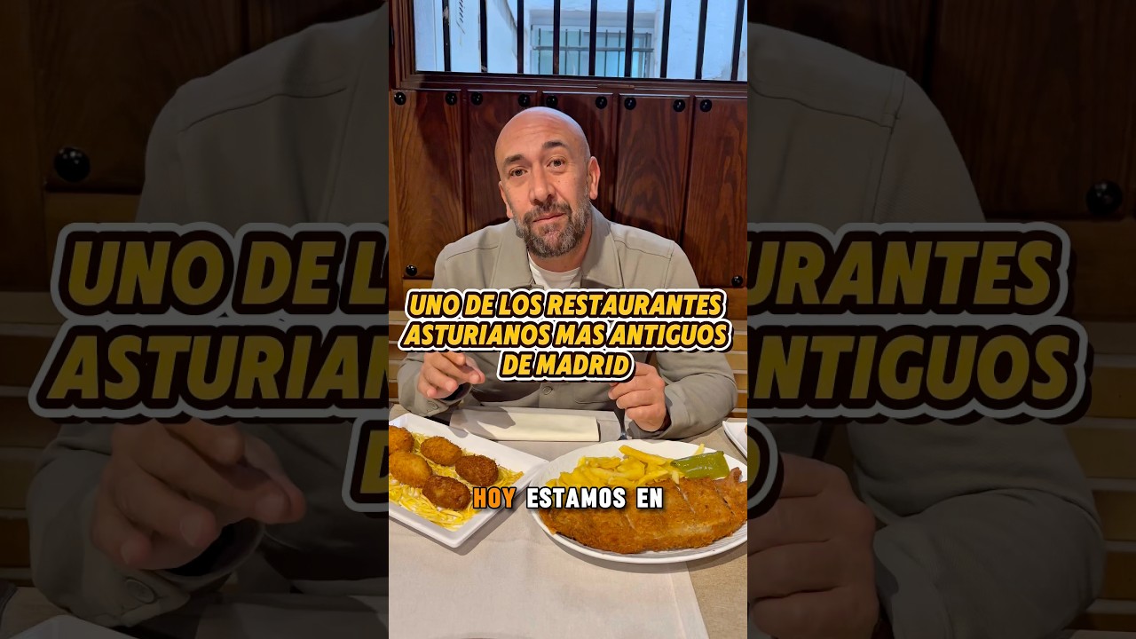 Uno de los restaurantes asturianos m&aacute;s antiguos de todo Madrid. #restaurantesmadrid #comerenmadrid