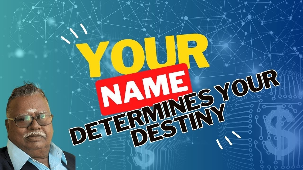 Pronology: Learn how vibrations in your Name carve your life - Dr. Alahar Vijay