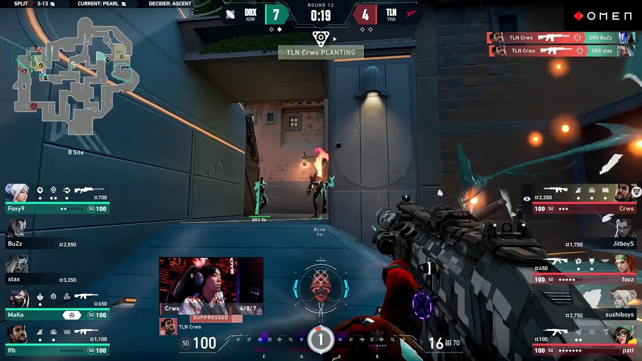 TLN Crws with the 4K vs DRX | VCT Pacific