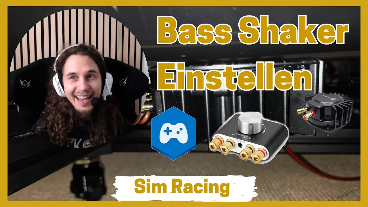 Bass Shaker/Butt Kicker richtig einstellen - Finde die Frequenzen mit meisten Wums für Simracing