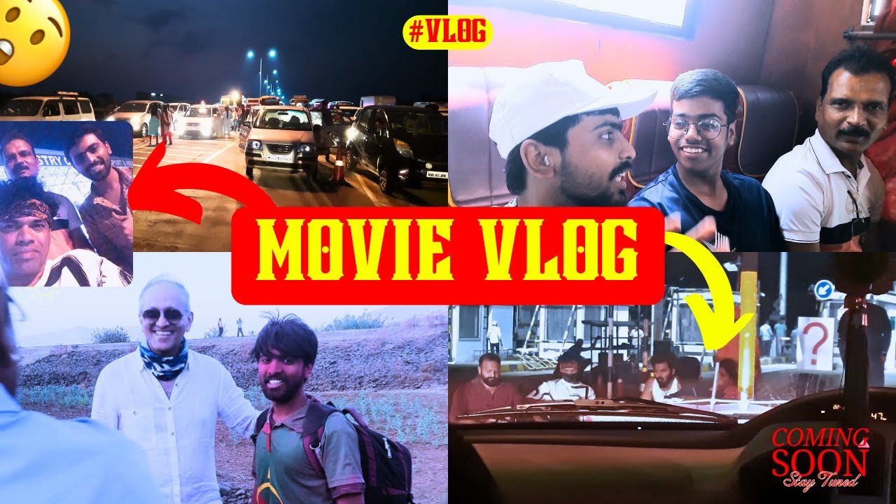 New Marathi Movie Shooting  Vlog 🎥 😱 l Moive Vlog With Skulthe l Siddharth Jadhav, Rajesh Mapuskar 🥰