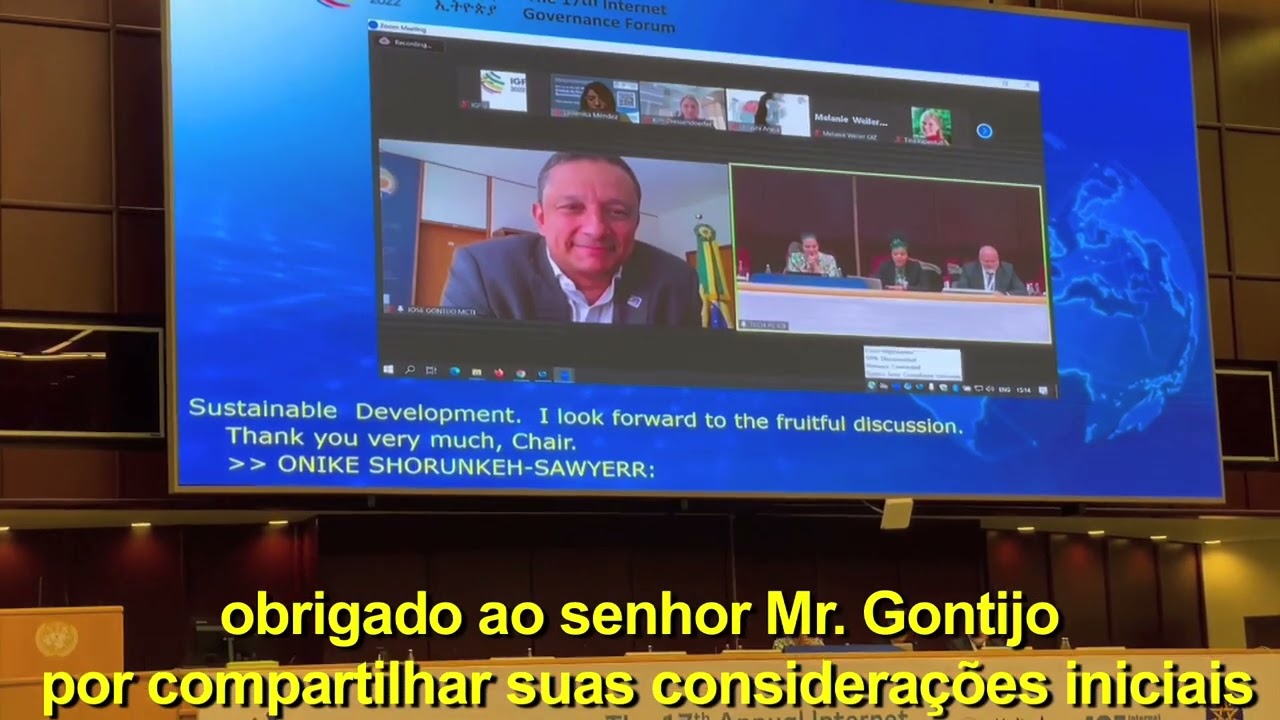 IGF 2022 &ndash; Fala de Jos&eacute; Gontijo, Coordenador do CGI.br