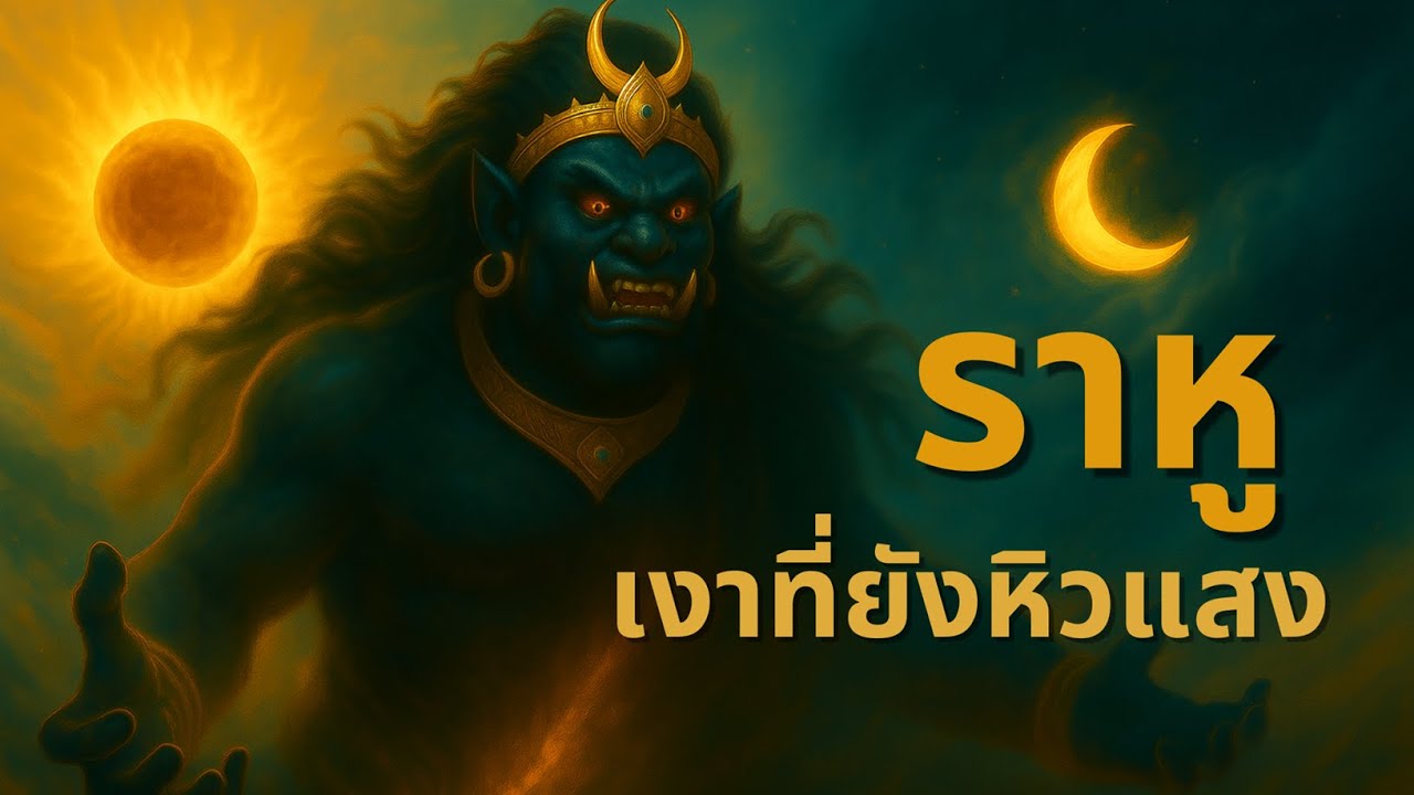 ราหู เงาที่ยังหิวแสง : อสูรผู้กลืนกินดวงจันทร์