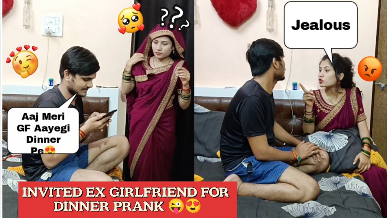 Invited Ex Girlfriend For Dinner😍 Prank On Wife 😱|| She Got Very Jealous 😜 || SakshiBabaOfficial