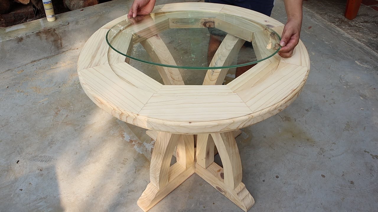 Amazing Woodworking Ideas With Basic Tools That Will Surprise You // Build Outdoor Table For Garden