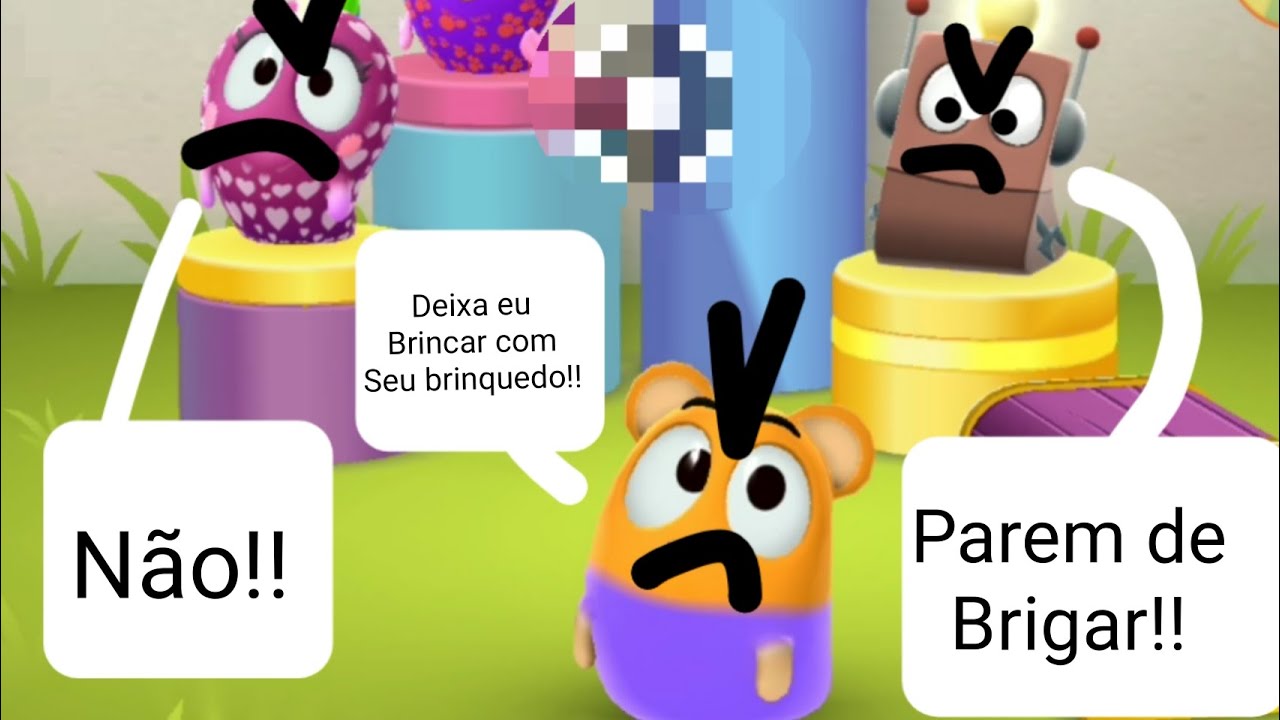 Squeak em| o squeak Brigou na escola!