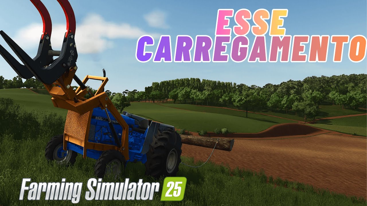 FS25 ESSE CARREGAMENTO TA COMPLICADO EP 08 MAPA COLONIA5 FARMING SIMULATOR 25
