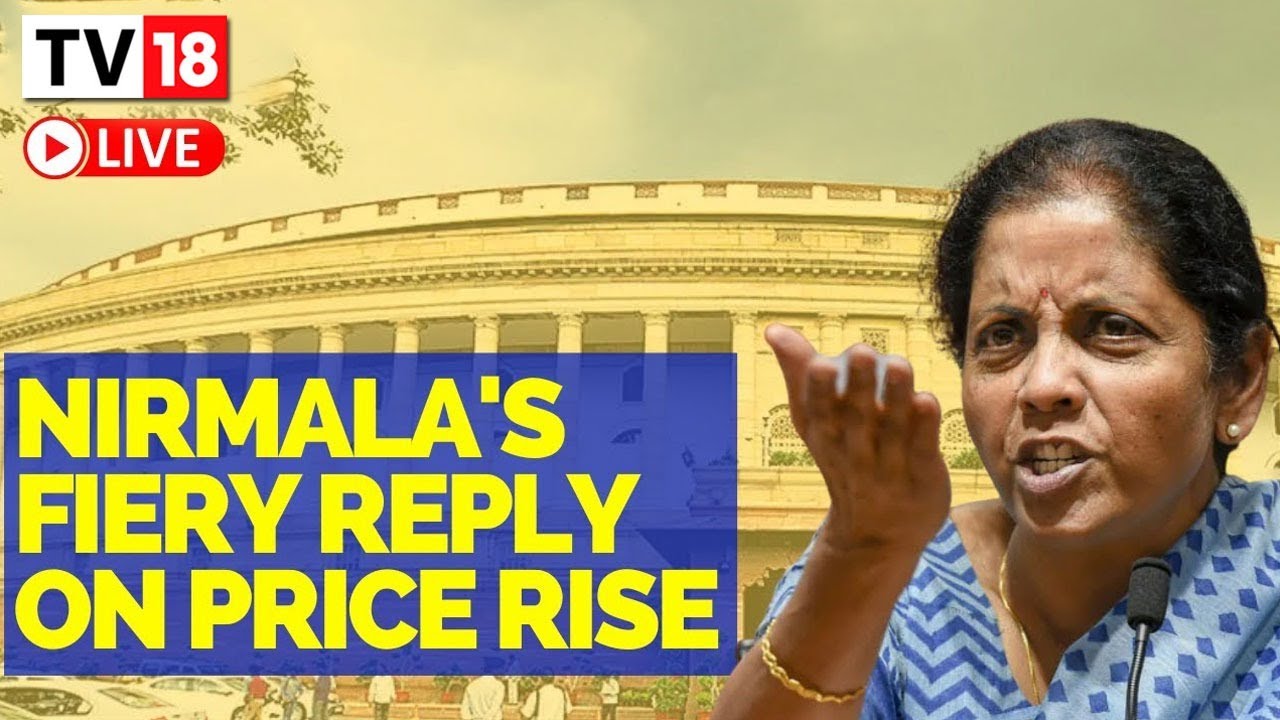 LIVE: Nirmala Sitharaman Speech | Finance Minister On Inflation | Parliament Debate | Lok Sabha News