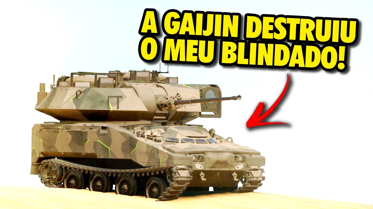A GAIJIN ESTRAGOU O MEU BLINDADO FAVORITO!! - Warthunder PT - BR