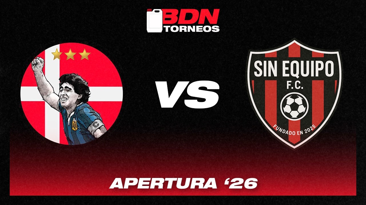 [APERTURA '26] DINAMERCA FC VS SIN EQUIPO FC