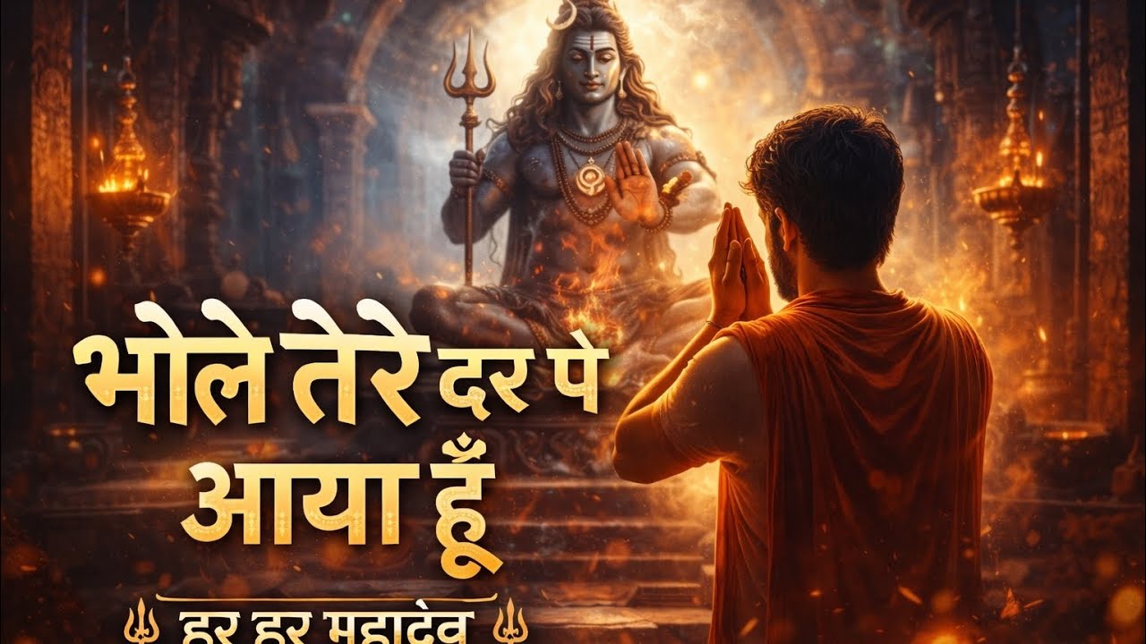 भोले तेरे दर पे आया हूँ 🙏 | Powerful Shiv Bhajan 2026 | Har Har Mahadev | Mahakal Song