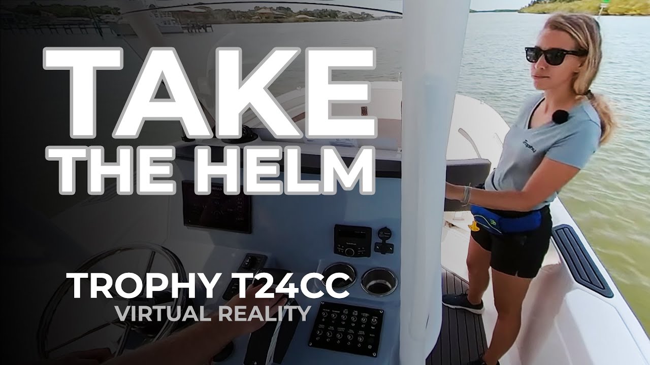 Trophy Series |  T24CC VR Sea Trial | Bayliner