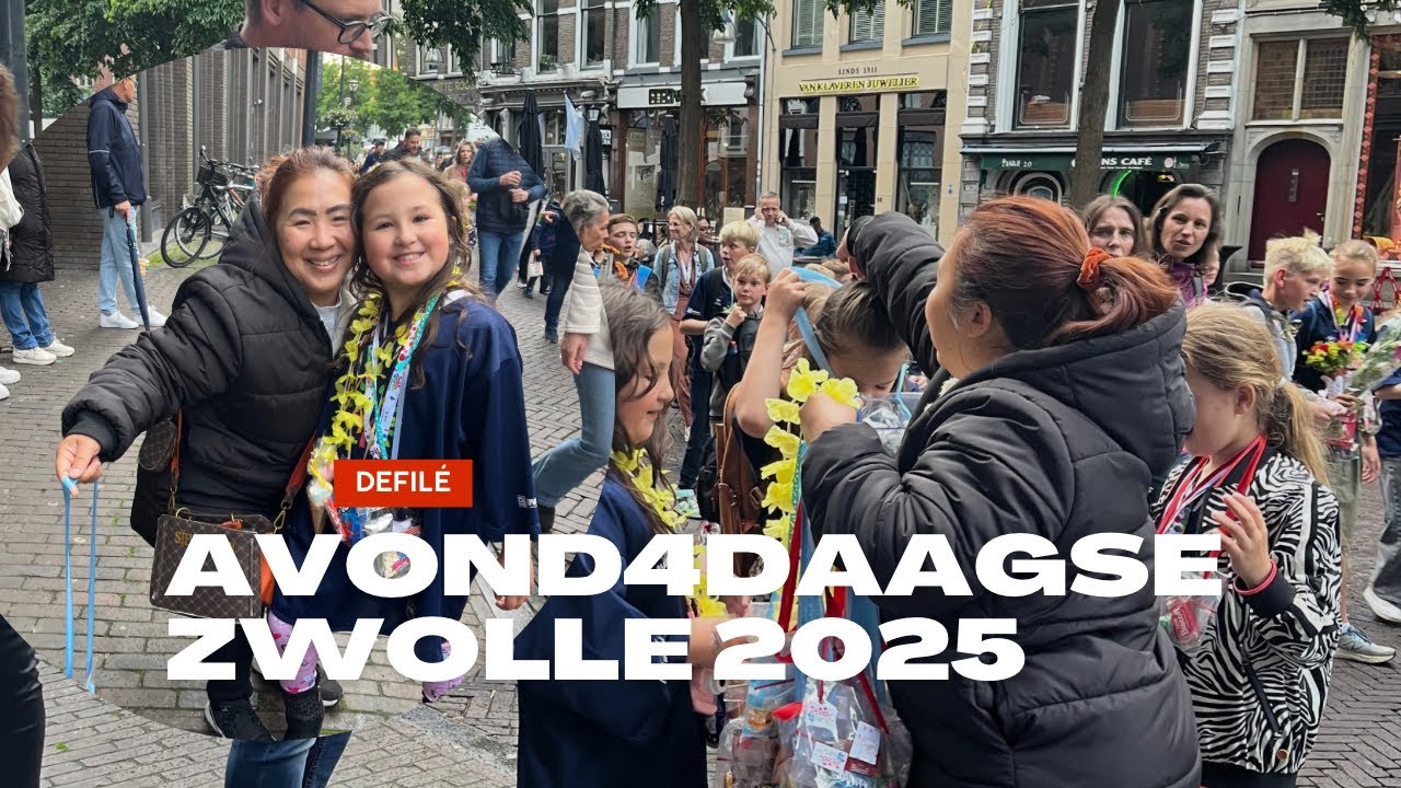 DEFILÉ AVOND4DAAGSE ZWOLLE 2025. #defilé #avond4daagse #zwolle #avond4daagse2025 #overijssel
