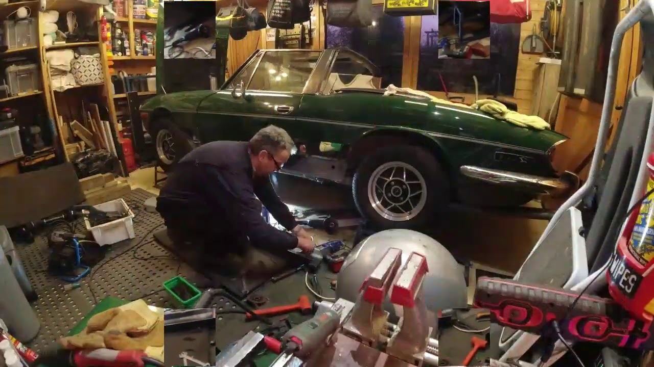 1977 Triumph Stag — сварка порогов