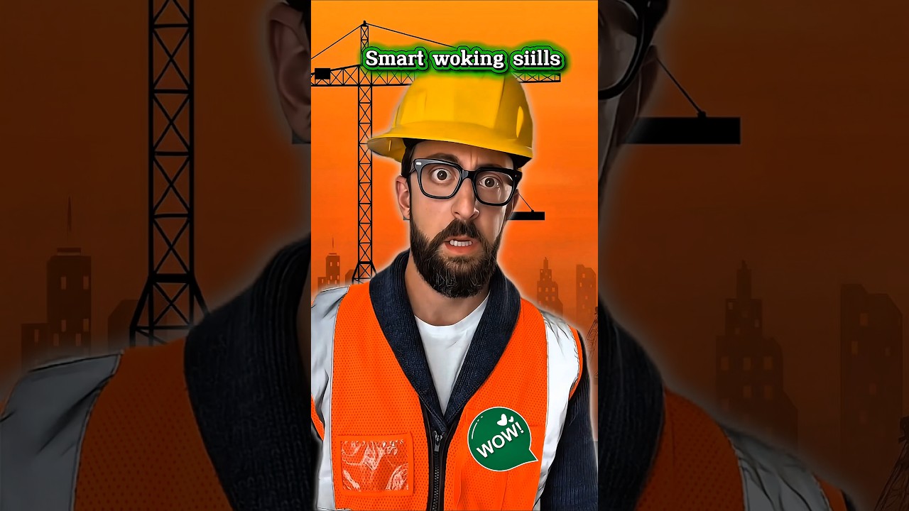 Smart working skills 👉 #skills​ #workskills​ #smart​ #amazing​ #tips​ #construction​ #workers