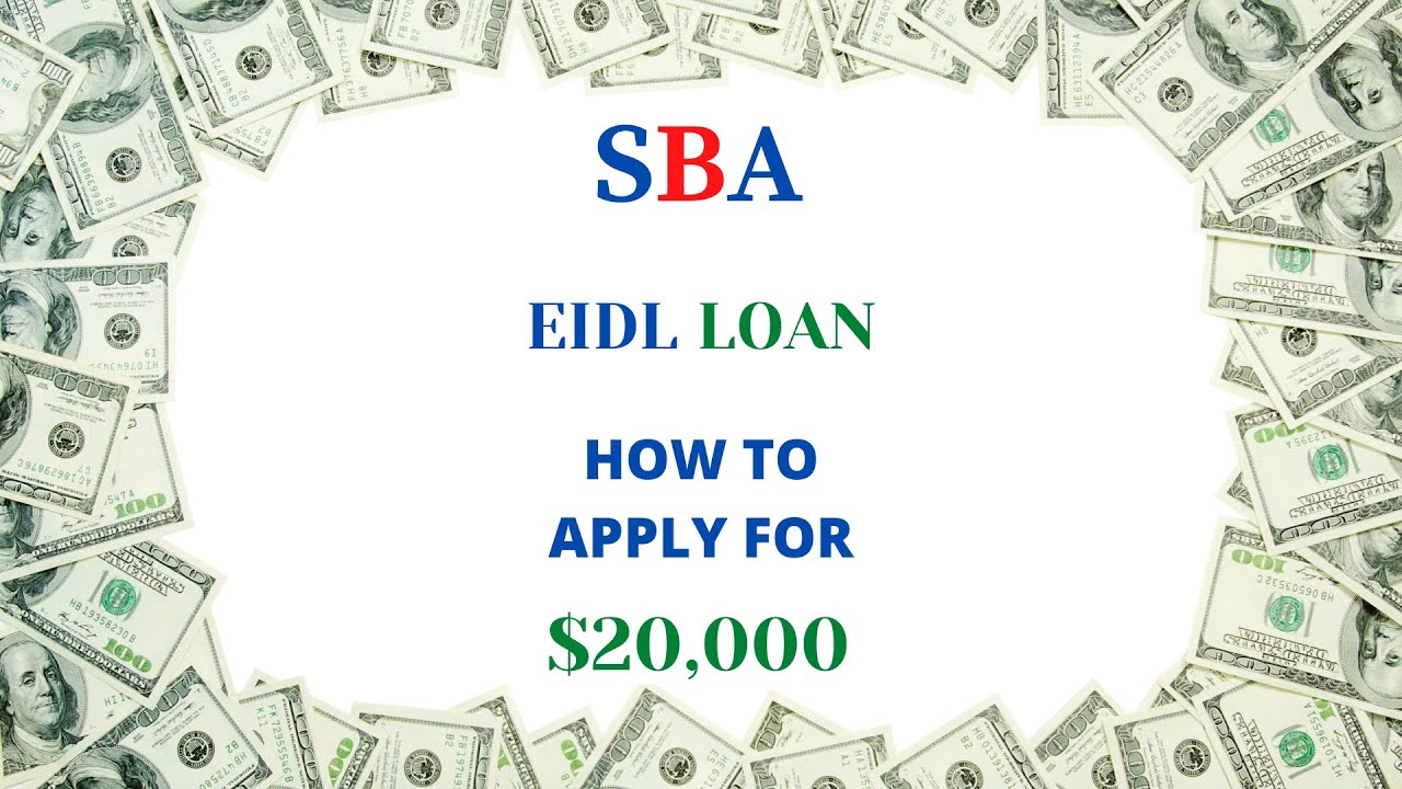 ($20,000) No Business Needed How to fill out the SBA Disaster Loan New Application
