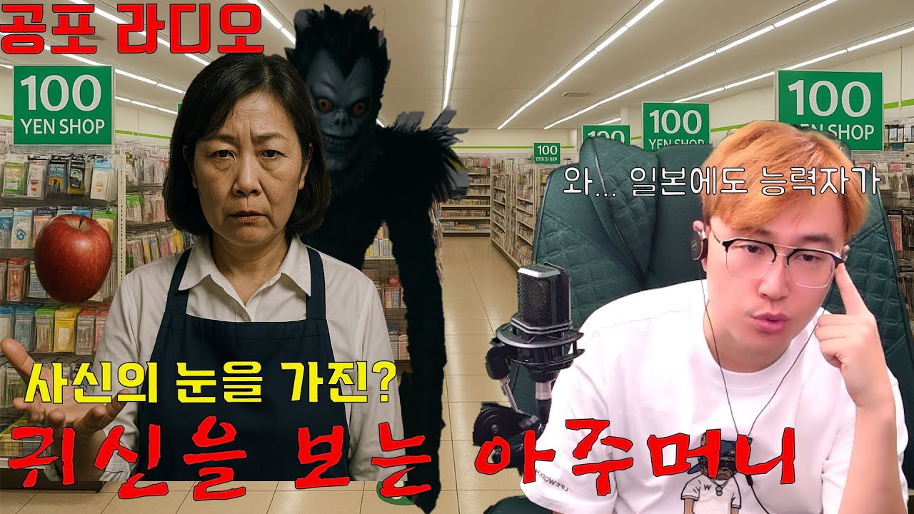 일본 귀신을 보는 야가미라이토 아줌마