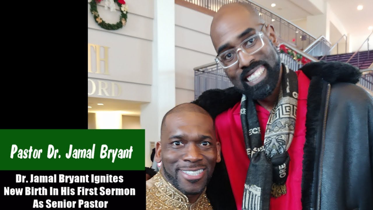 Pastor Jamal Bryant Reacts After His First Sermon At New Birth